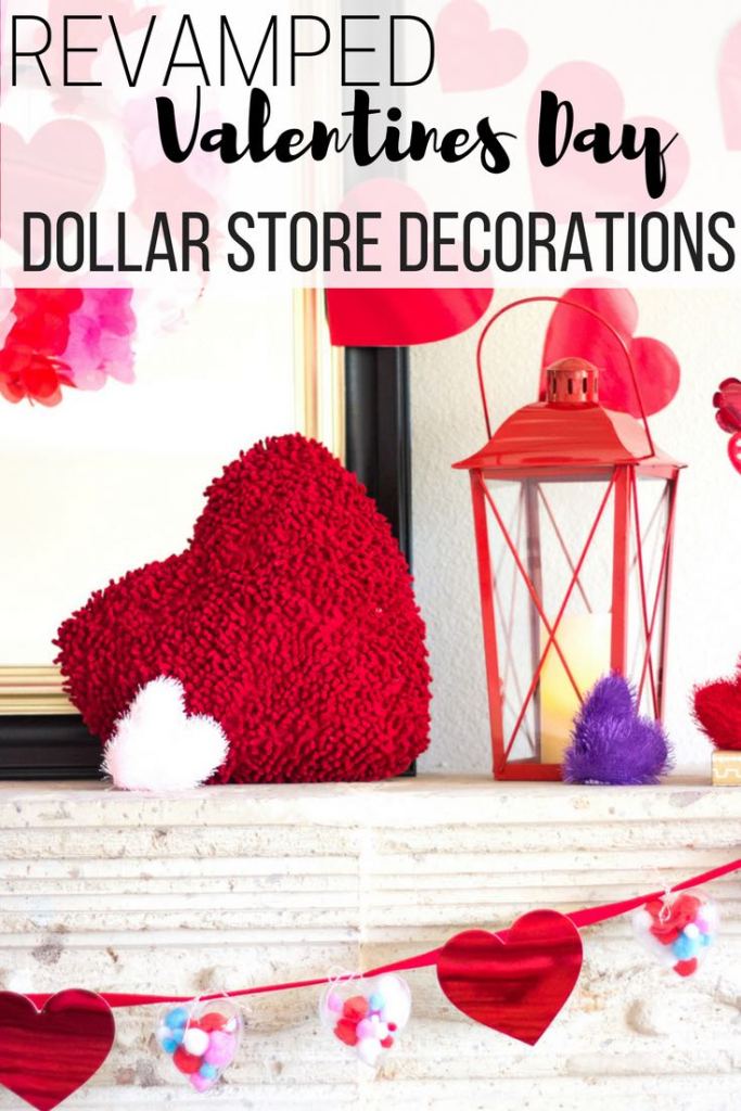 Revamped dollar store Valentines decorations - pin