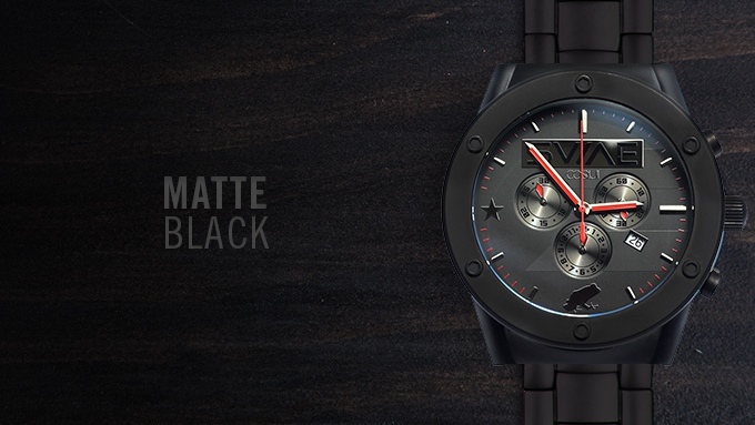 Swae Coqui matte black watch
