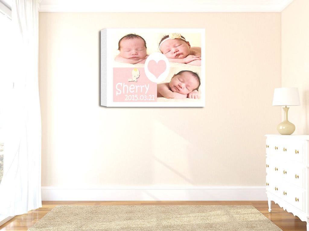 Personalized baby collage
