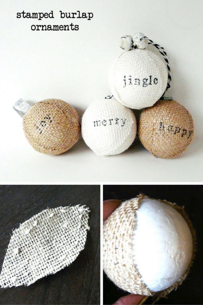 burlap-christmas-stamped-ornaments