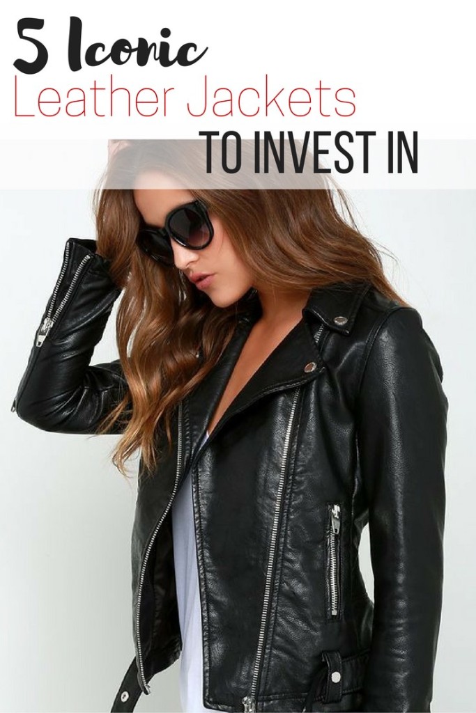 5 iconic fashion leather jackets to invest in