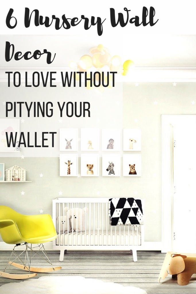 6 Nursery Wall Decor to love without pitying your wallet