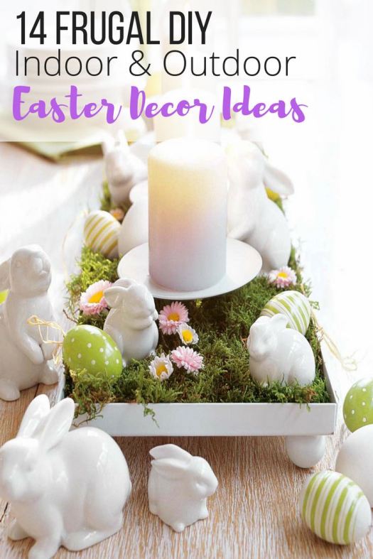 Easter decoration ideas, Easter DIY decor, Easter outdoor indoor decor